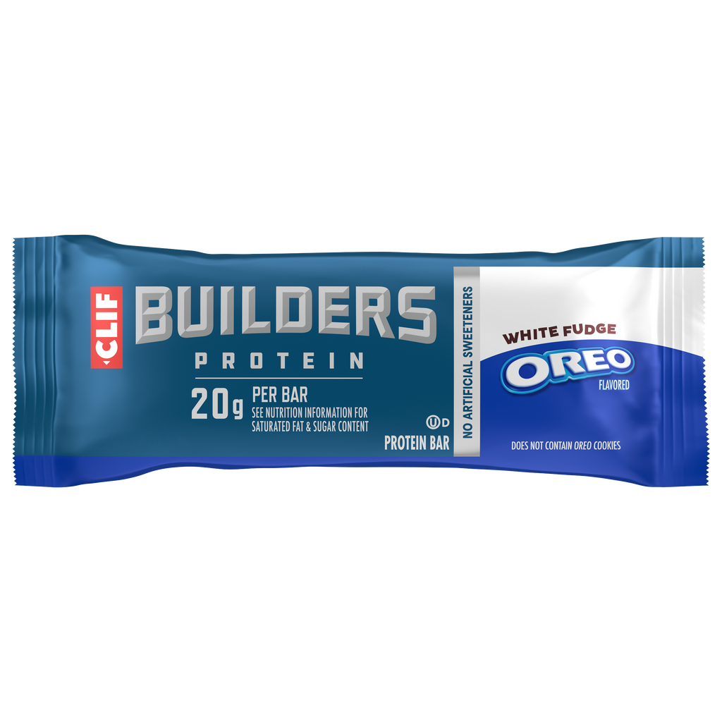 CLIF White Fudge OREO-Flavored Plant Based Protein Bars D0