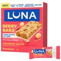 Berry Bars Strawberry Banana Flavor Gluten Free Snack Bars, Non-GMO Protein Bars U7