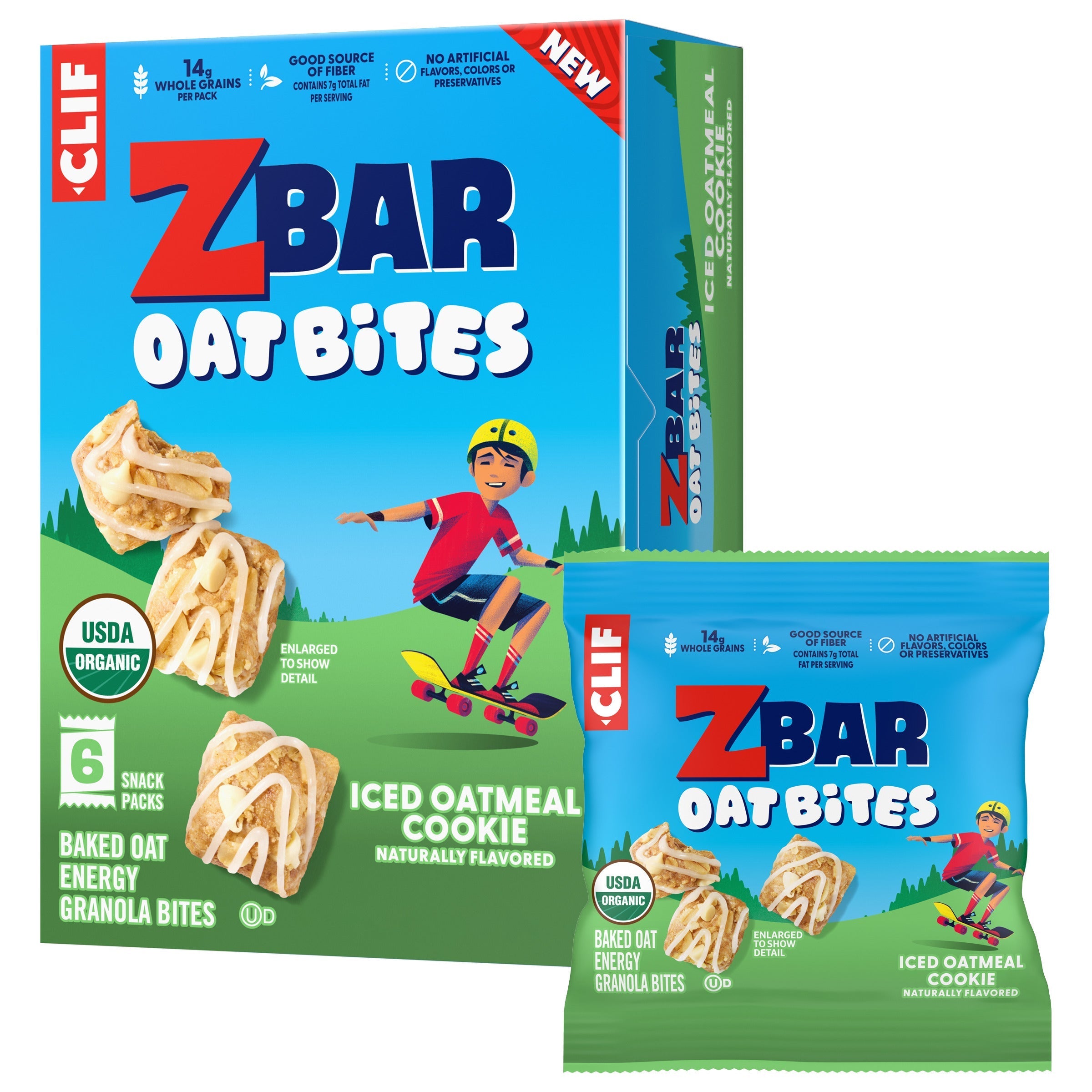 Oat Bites Iced Oatmeal Cookie Baked Oat Energy Granola Bites C8