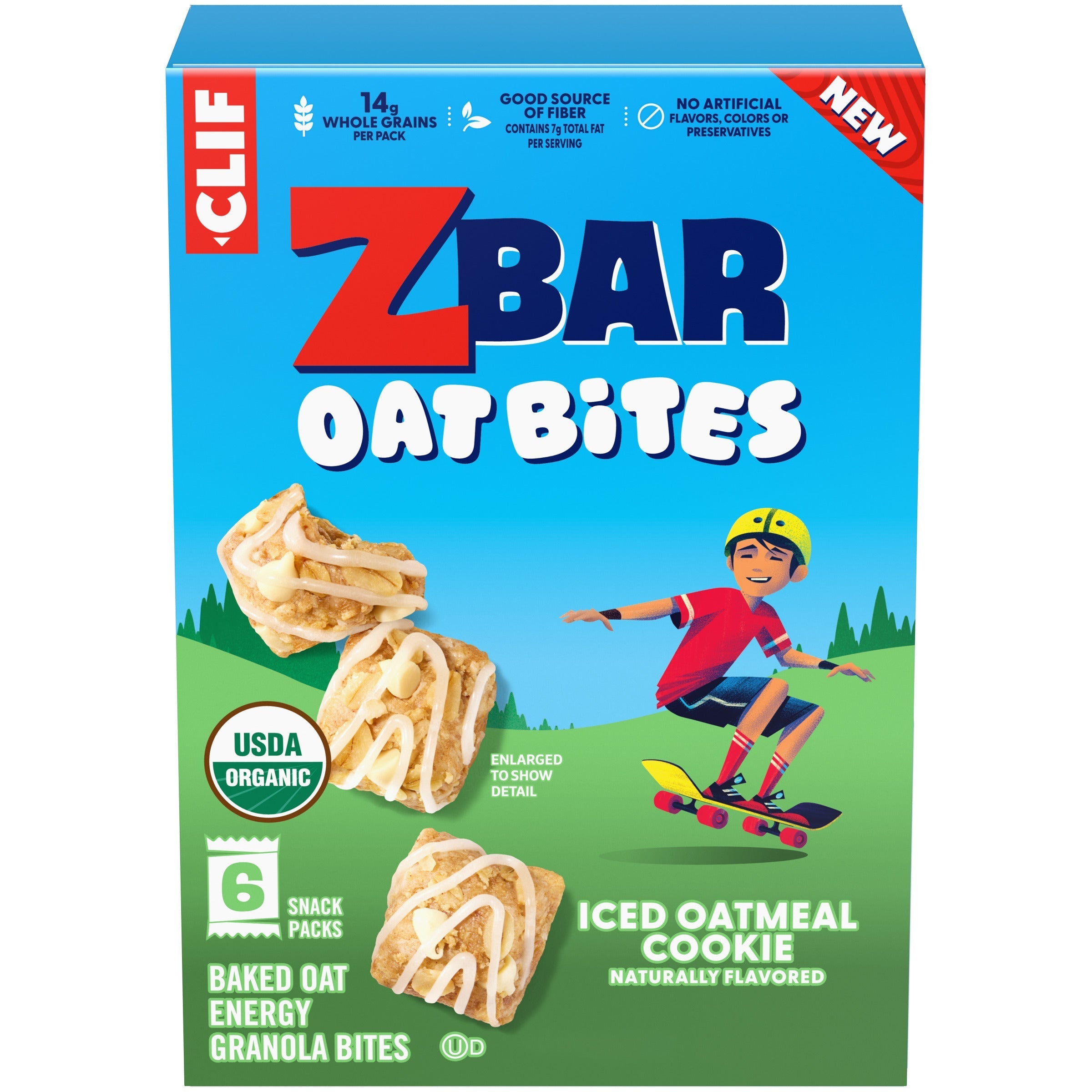Oat Bites Iced Oatmeal Cookie Baked Oat Energy Granola Bites C8