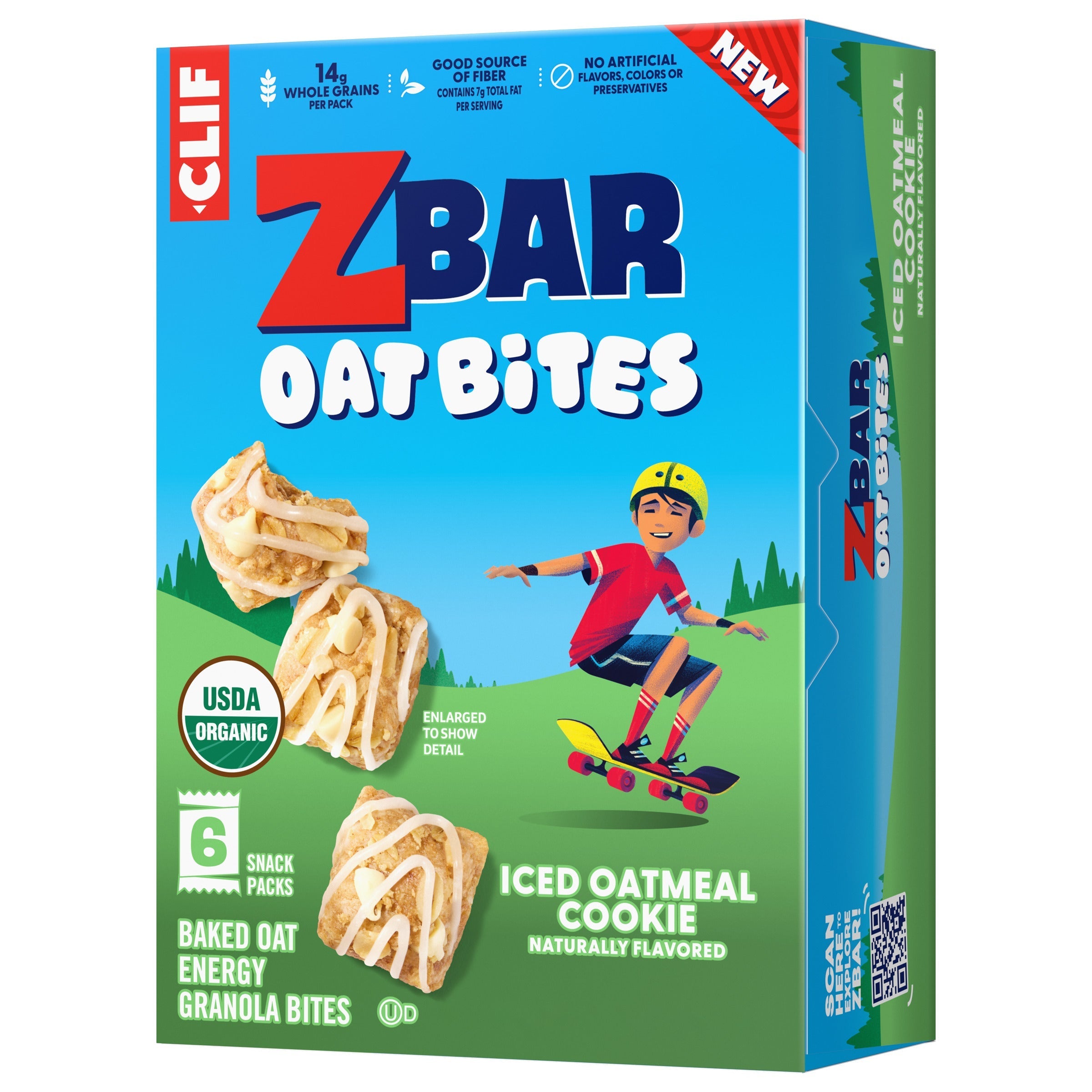 Oat Bites Iced Oatmeal Cookie Baked Oat Energy Granola Bites C8