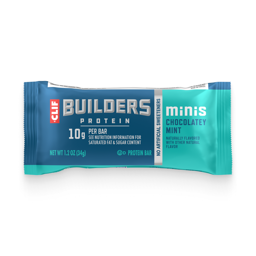 CLIF Minis Chocolatey Mint Plant Based Protein Bars K7