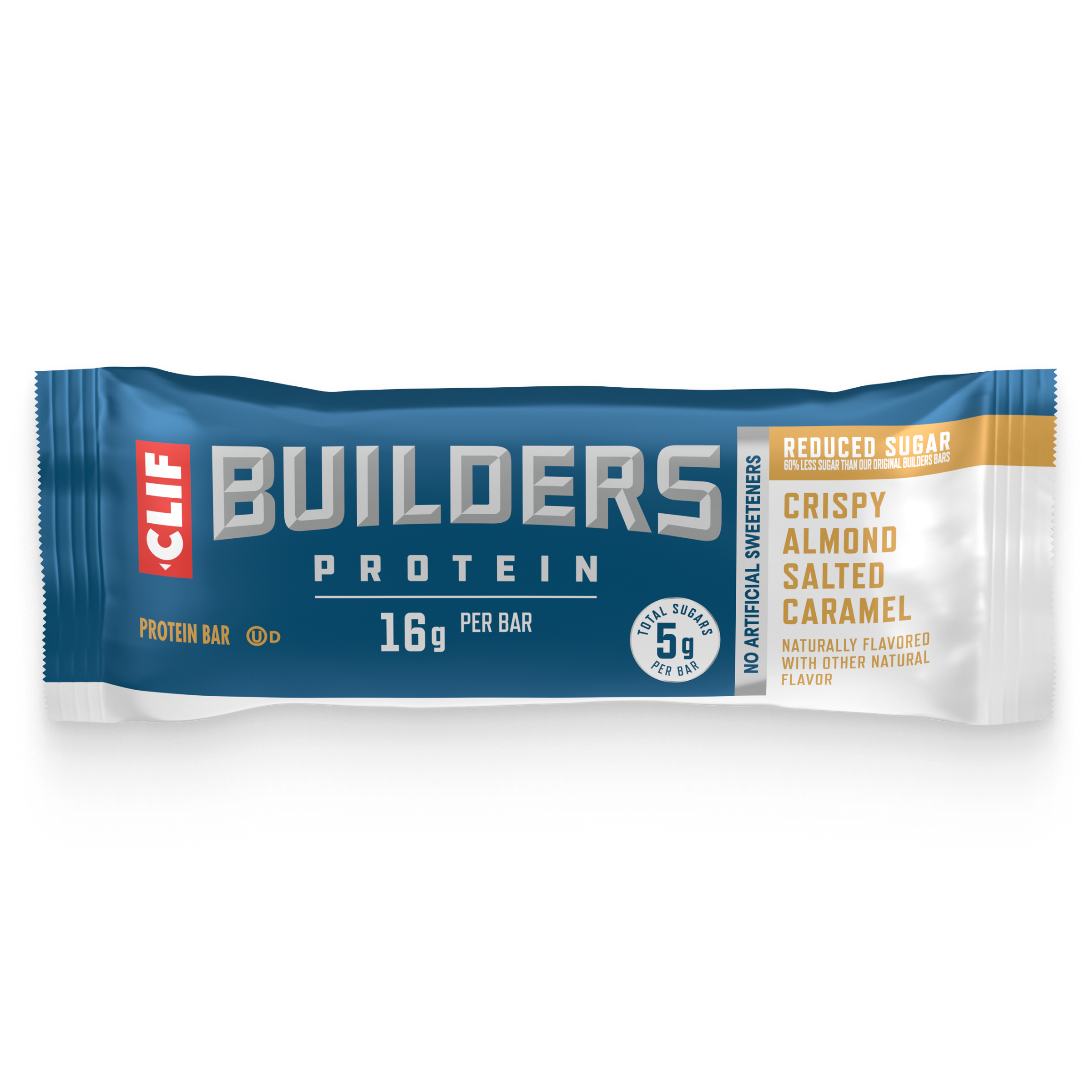 CLIF Crispy Almond Salted Caramel Protein Bar, Reduced Sugar R0