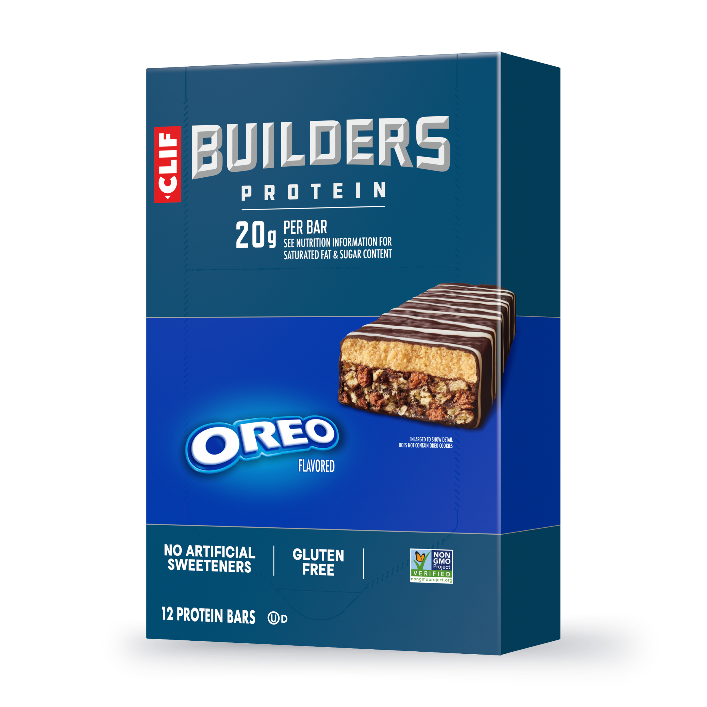 CLIF OREO-Flavored Plant Based Protein Bars E0