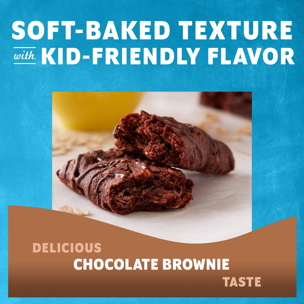 Chocolate Brownie Soft-Baked Energy Snack Bars, Organic Granola Bars S8