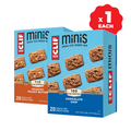 BAR Minis Chocolate Chip & Crunchy Peanut Butter Variety Pack, 40 Bars Q5