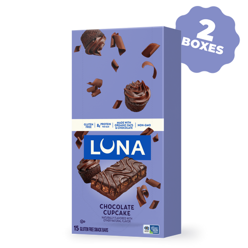 Bar Chocolate Cupcake Flavor Gluten Free Snack Bars, 30 Bars U5