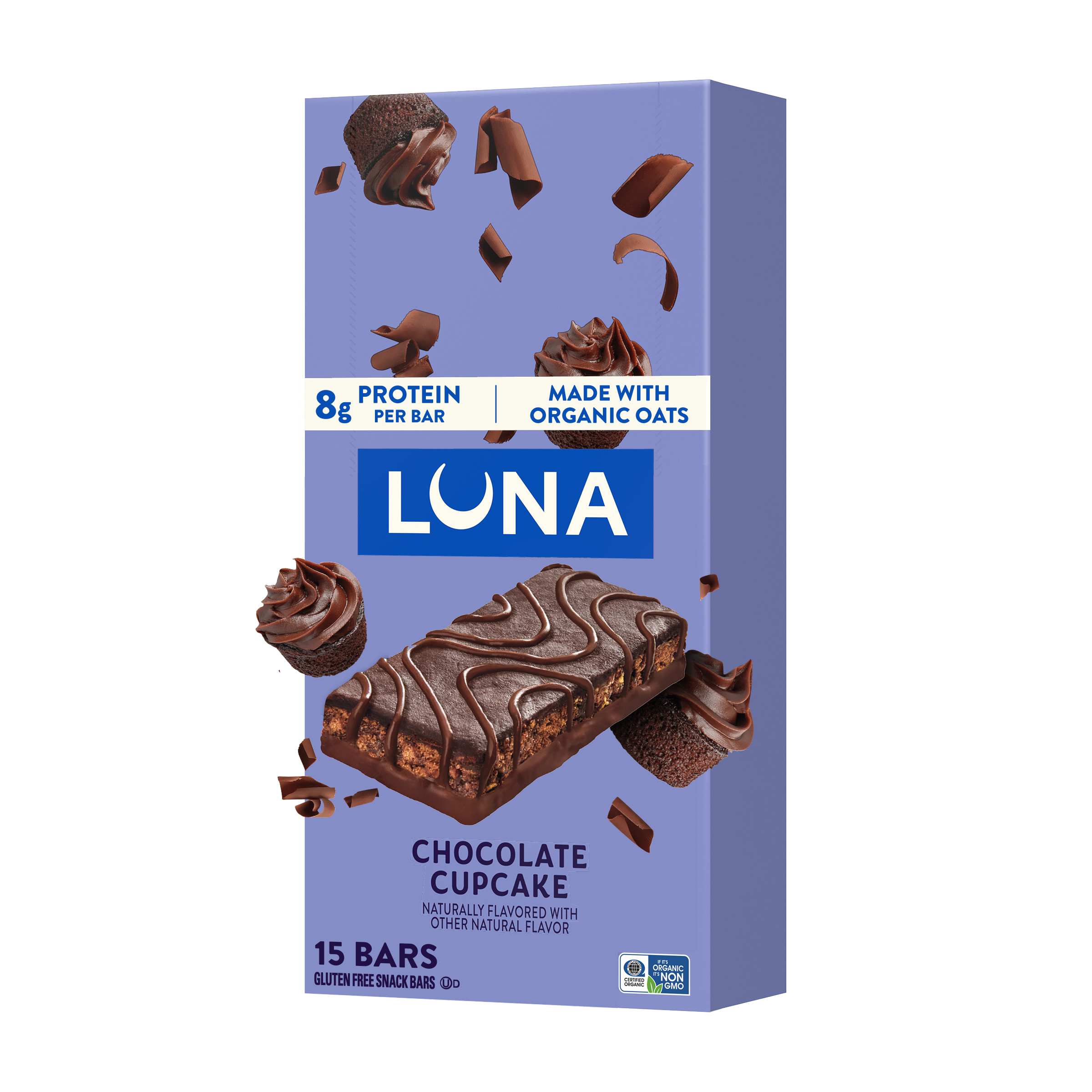 Bar Chocolate Cupcake Flavor Gluten Free Snack Bar Y7