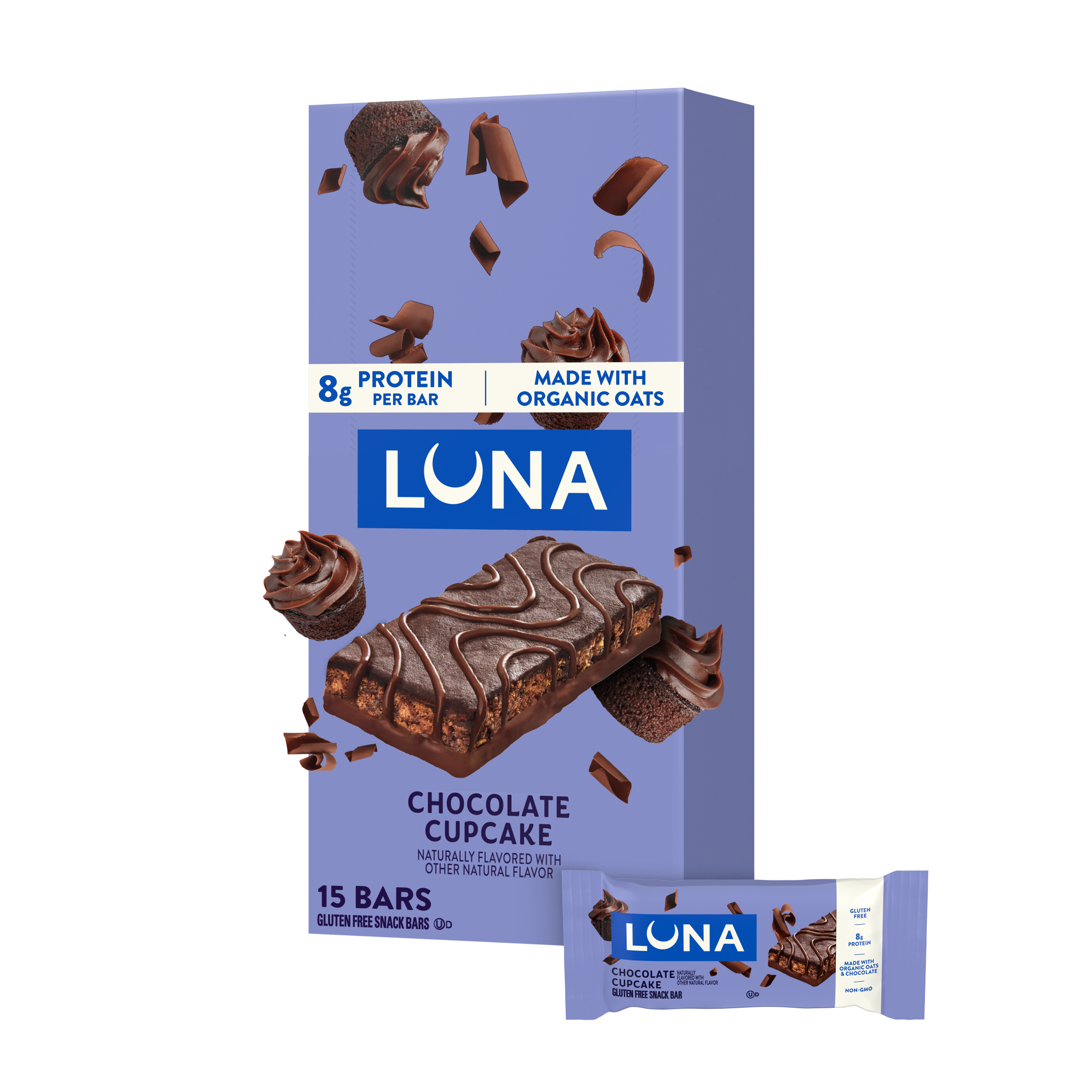 Bar Chocolate Cupcake Flavor Gluten Free Snack Bar Y7