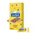 Bar Mash-Ups LemonZest + Blueberry Flavor Gluten Free Snack Bars, Non-GMO Protein Bars D8