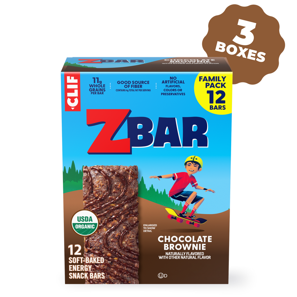 Chocolate Brownie Soft-Baked Energy Snack Bars, Organic Granola Bars S8