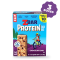 Protein Chocolate Chip Crispy Snack Bars, Gluten Free Protein Bars, 30 Bars N1