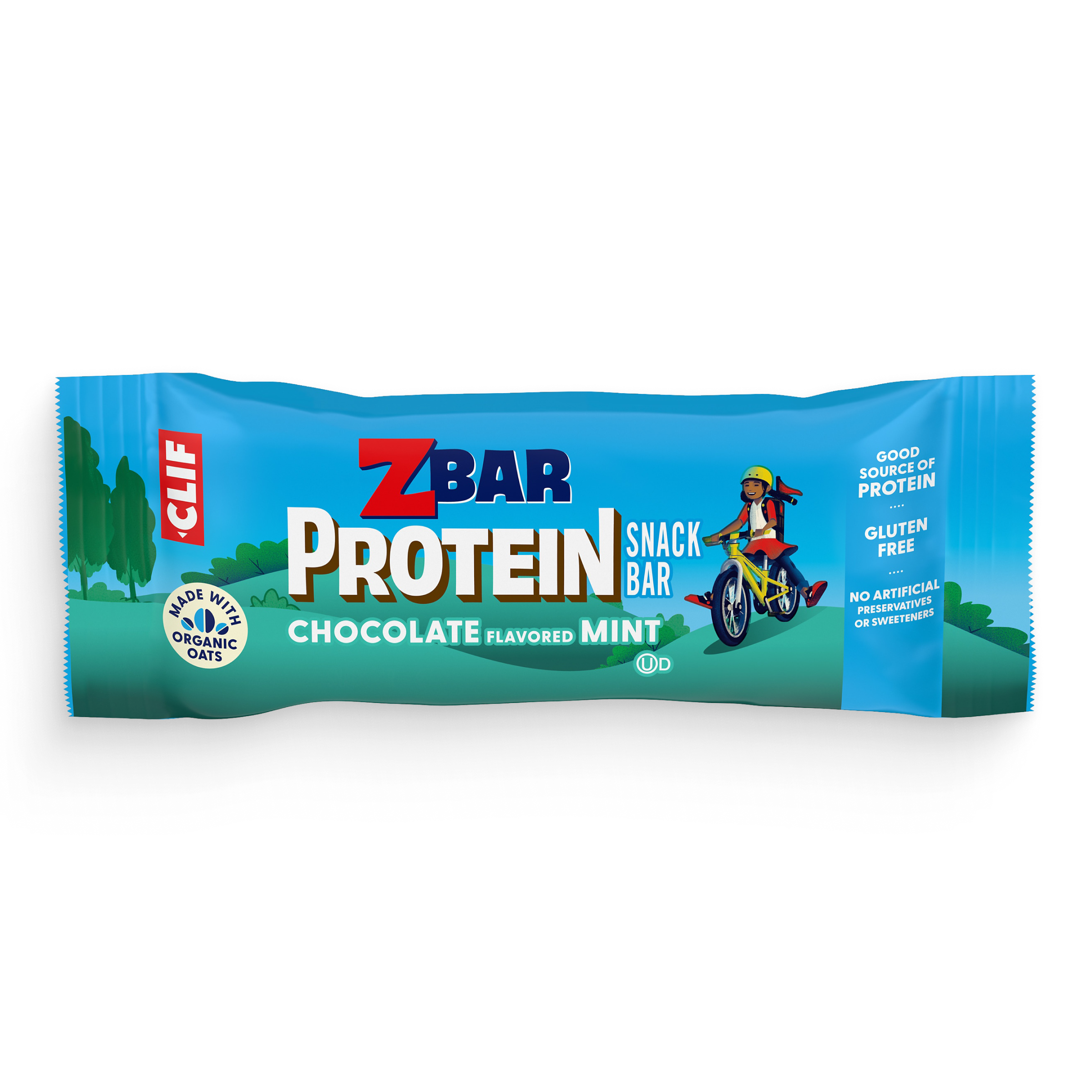 Protein Chocolate Flavored Mint Crispy Snack Bars, Gluten Free Protein Bars Z0