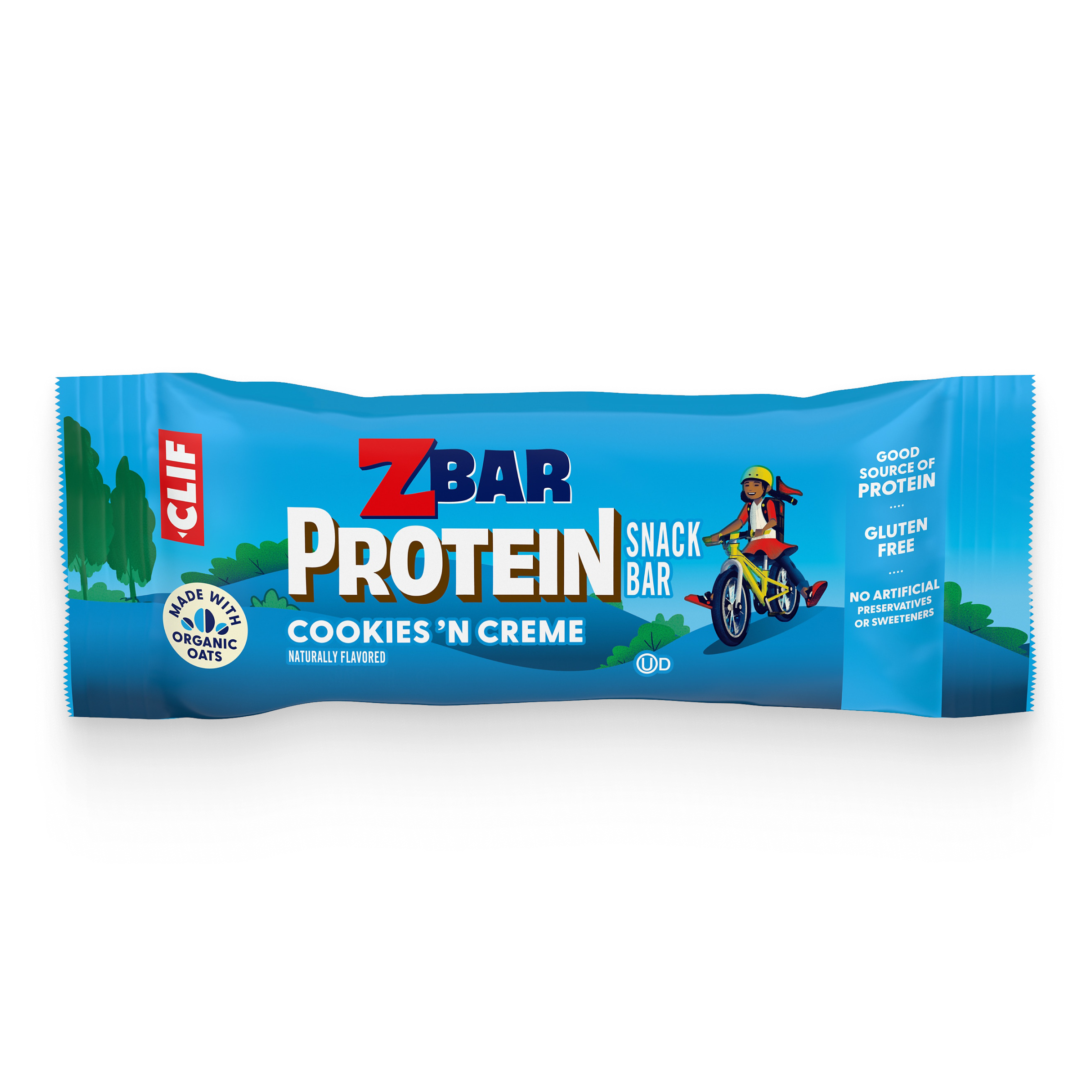 Protein Cookies 'N Creme Crispy Snack Bars, Gluten Free Protein Bars B8
