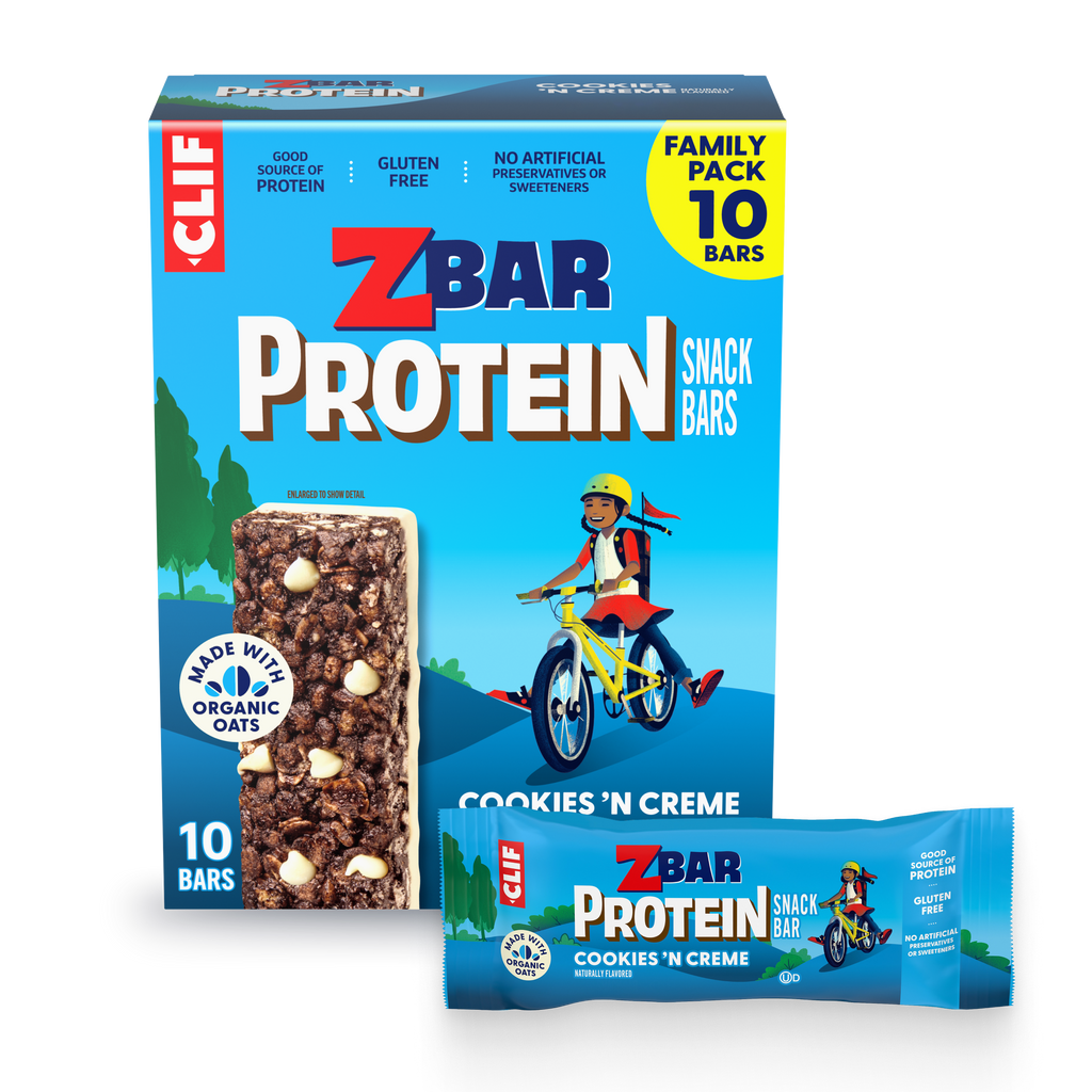 Protein Cookies 'N Creme Crispy Snack Bars, Gluten Free Protein Bars B8
