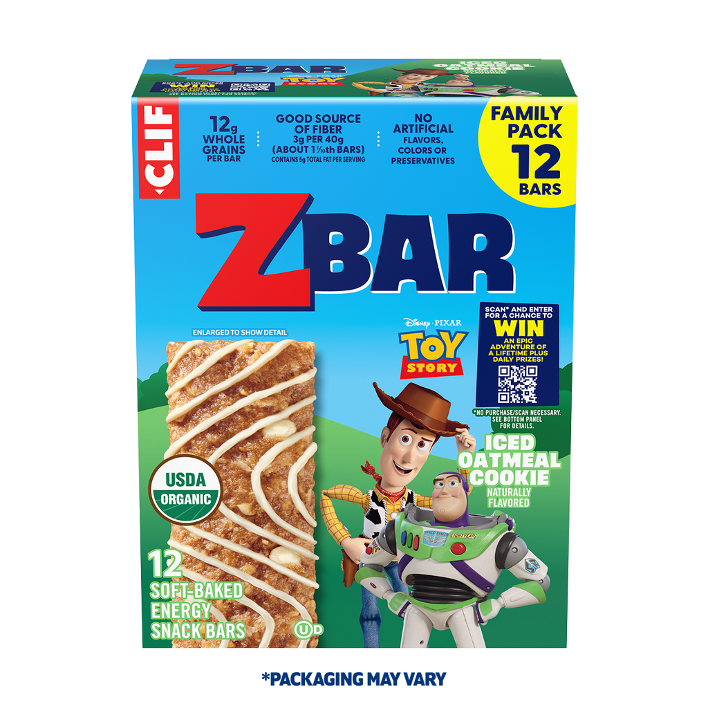 Iced Oatmeal Cookie Soft-Baked Energy Snack Bars, Organic Granola Bars V4
