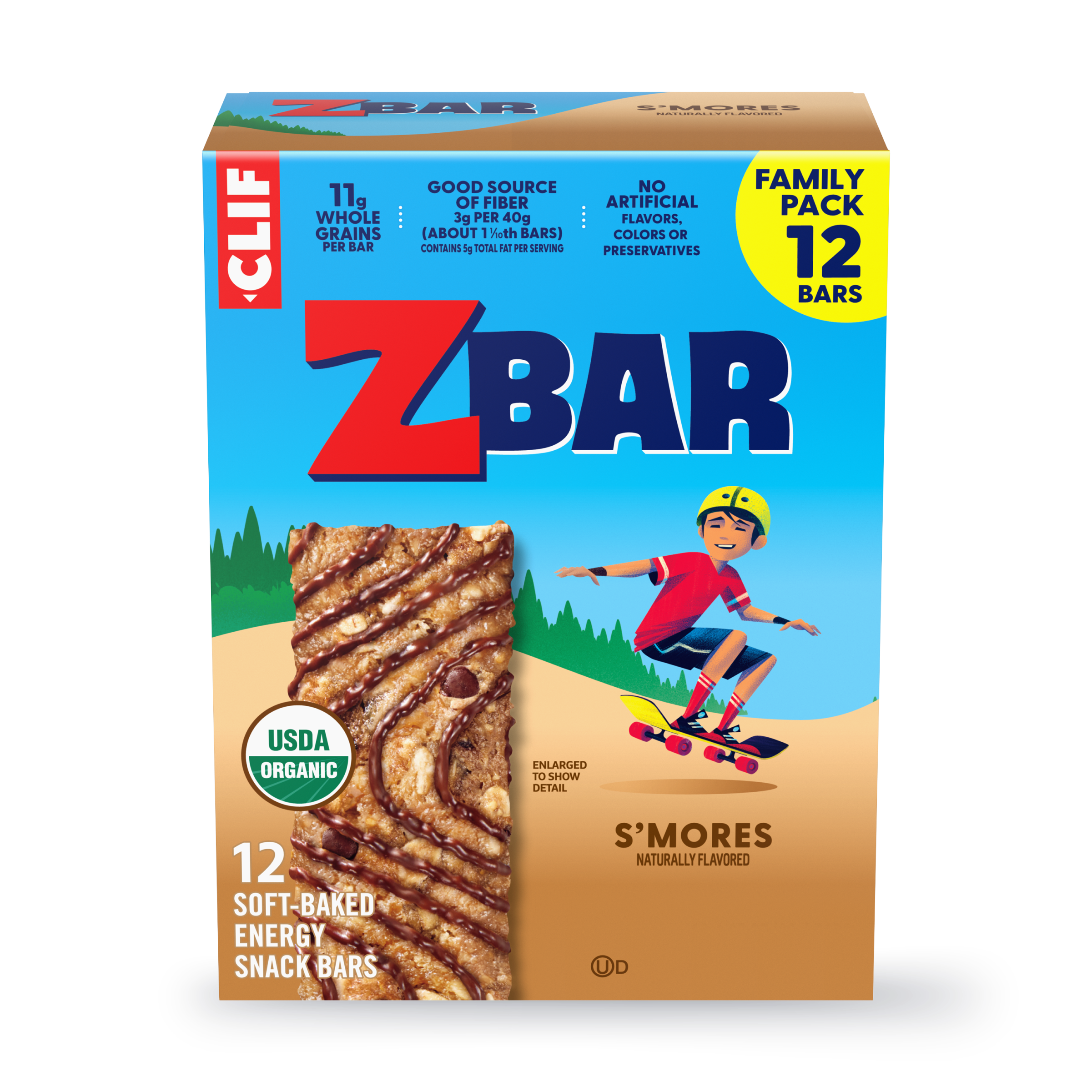 S'mores Soft-Baked Energy Snack Bars, Organic Granola Bars R2